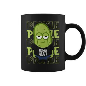 Pickle Slut - Funny Pickle Lover Men Coffee Mug | Mazezy
