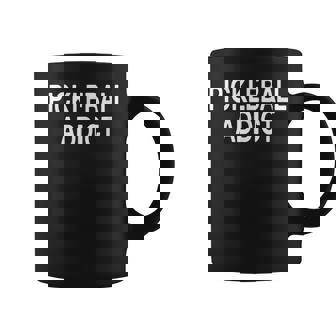 Pickleball Addict Funny Pickleball Player Coffee Mug | Mazezy