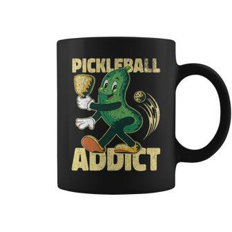 Pickleball Addict Sports Athlete Pickles Anime Kawaii Coffee Mug | Mazezy