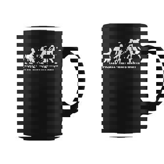 Pickleball Evolution Paddleball For Pickleball Player Coffee Mug | Mazezy