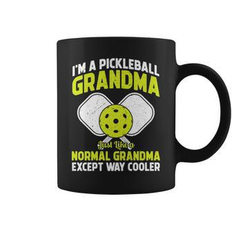 Pickleball Grandma Funny Pickleball Player Grandmother Cute Coffee Mug | Mazezy CA