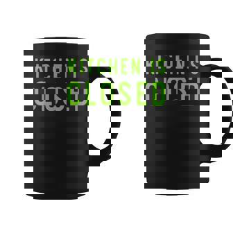 Pickleball Kitchen Is Closed Men Women Funny Pickleball Coffee Mug | Mazezy