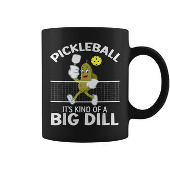 Pickleball Playing Pickleball Big Dill Team Pickle Ball Coffee Mug | Mazezy