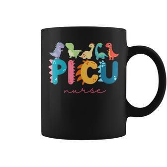 Picu Pediatric Nurse Dinosaurs Picu Squad Nurse Appreciation Coffee Mug - Monsterry UK