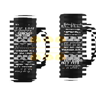 Pierogi Making Supervisor Polish Cuisine Filled Dumplings Coffee Mug - Thegiftio UK