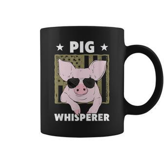 Pig Whisperer Pig Design For Men Hog Farmer Coffee Mug - Seseable