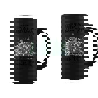 Pine Tree Vermont Always A White Christmas Tree Holiday Coffee Mug - Seseable