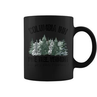 Pine Tree Vermont Always A White Christmas Tree Holiday Coffee Mug - Seseable