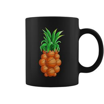 Pineapple Basketball Hawaiian Aloha Beach Gift Hawaii Coffee Mug | Mazezy