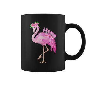 Pink Flamingo Meme Bird Christmas Gift Matching Family Coffee Mug | Mazezy