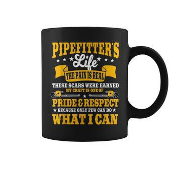 Pipefitter Steamfitter Tradesman Plumber Piping System Coffee Mug | Mazezy
