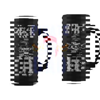 Pirate Dad Skull Pirate Lovers Halloween Fathers Day Coffee Mug - Thegiftio