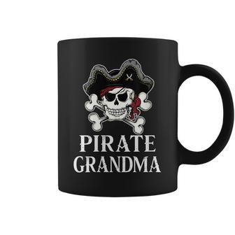 Pirate Grandma Funny Family Matching Gift For Womens Gift For Women Coffee Mug - Thegiftio UK