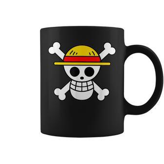 Pirate Straw Hat Coffee Mug - Monsterry UK