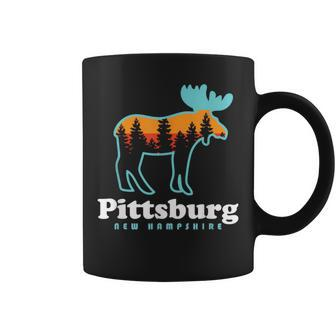 Pittsburg Nh Moose Pittsburg New Hampshire Coffee Mug | Mazezy