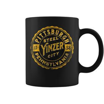 Pittsburgh Yinz Yinzer Sl City 412 Pennsylvania Coffee Mug | Mazezy