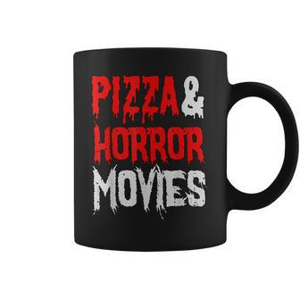 Pizza And Horror Movies Pizza Horror Lover Movies Coffee Mug | Mazezy