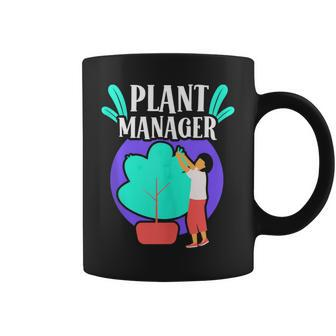 Plant Manager Garden Landscaping Gardening Gardener Coffee Mug | Mazezy