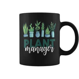 Plant Manager Gardener Garden Gardening Landscaping Coffee Mug | Mazezy