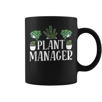 Plant Manager Landscaping Garden Gardening Gardener Coffee Mug | Mazezy