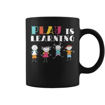 Play Is Learning T s For Teachers Preschool Coffee Mug | Mazezy