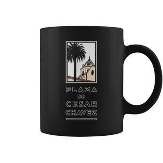 Plaza De Cesar Chavez Official Coffee Mug | Mazezy