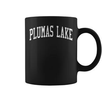 Plumas Lake Ca Vintage Athletic Sports Js02 Coffee Mug | Mazezy