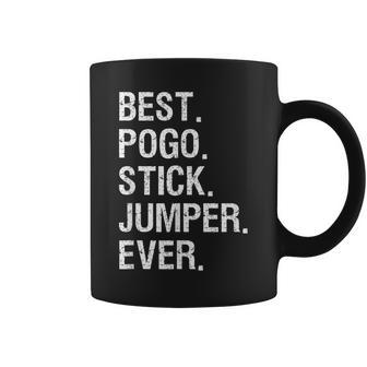 Pogo Stick Jumper Jumping Best Coffee Mug | Mazezy