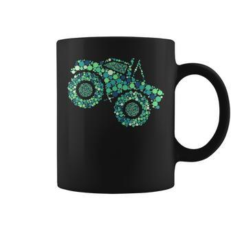 Polka Dot Monster Truck Dot Day Coffee Mug - Monsterry UK