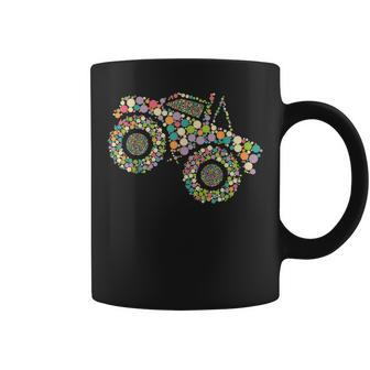 Polka Dot Monster Truck Dot Day Coffee Mug | Mazezy