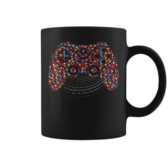 Polka Dot Video Gamer Controller International Dot Day Coffee Mug - Monsterry CA