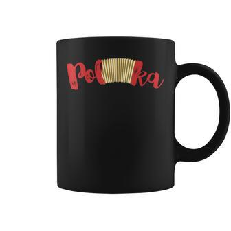 Polka Music Accordion Polka Lover Coffee Mug | Mazezy