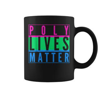 Polysexual Poly Lives Matter Lgbt Gay Pride Social Justice Coffee Mug | Mazezy