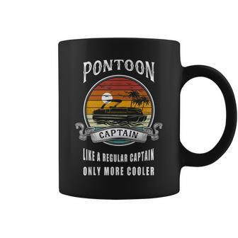 Pontoon Captain Like A Regular Captain Only More Cooler Coffee Mug - Thegiftio UK