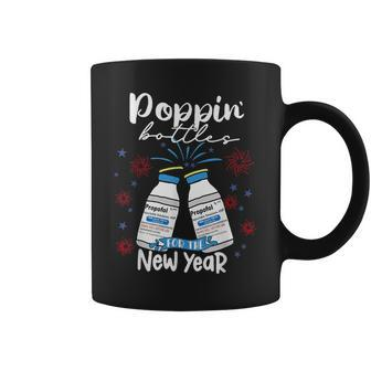 Poppin Bottles For The New Year Icu Nurse New Year Eve 2023 Coffee Mug - Thegiftio UK