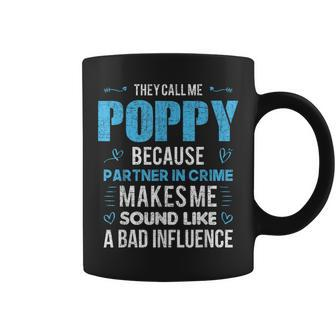 Poppy Grandpa Fathers Day Grandpa Funny Gifts Coffee Mug | Mazezy