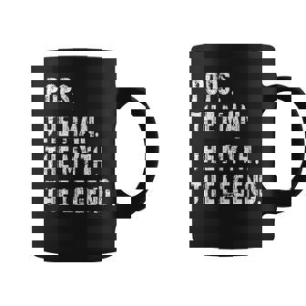 Pops The Man The Myth The Legend Fathers Day Gift Grandpa Coffee Mug | Mazezy