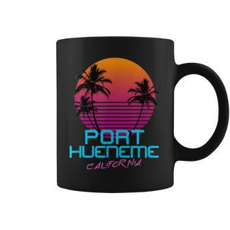 Port Hueneme California Retro 80S Coffee Mug | Mazezy
