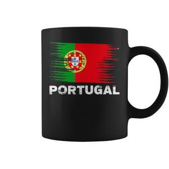 Portugal Portuguese Flag Sports Soccer Football Coffee Mug | Mazezy