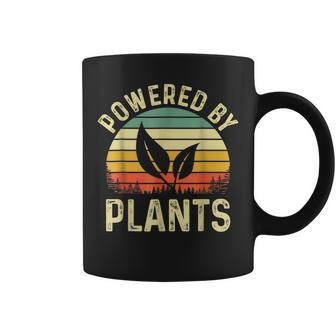 Powered By Plants Veggie Vegan Gardening Coffee Mug - Thegiftio UK