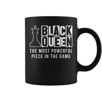 Powerful Chess Piece Queen Board Checkmate Grandmaster Coffee Mug | Mazezy