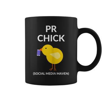 Pr Chick Social Media Maven Pr Coffee Mug | Mazezy