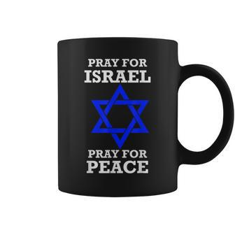 Pray For Israel Peace Coffee Mug - Monsterry
