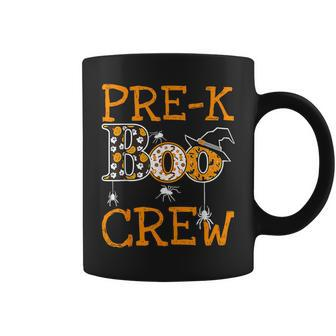 Pre-K Boo Crew Teacher Student Team Halloween Costume Coffee Mug - Monsterry CA