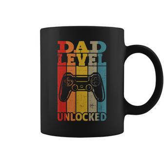 Pregnancy Announcement Dad Level Unlocked Soon To Be Father Gift For Mens Coffee Mug | Mazezy