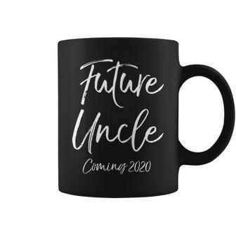 Pregnancy Reveal For Aunt And Uncle Future Uncle Coming 2020 Coffee Mug | Mazezy