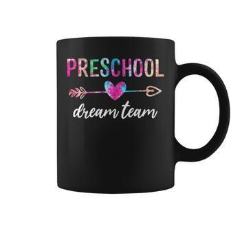 Preschool Dream Team Students Teachers Back To School Coffee Mug - Seseable