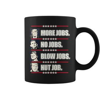 Presidents Vote Trump Anti Biden Obama Clinton Funny Choice Coffee Mug - Seseable