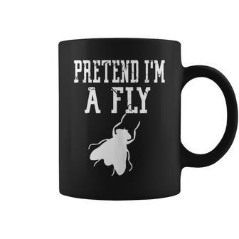 Pretend Im A Fly - Insect Bug Scary Funny Spooky Cute Coffee Mug | Mazezy