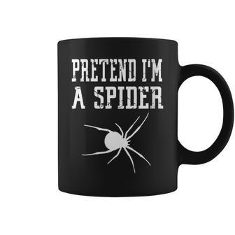 Pretend Im A Spider - Cute Spooky Funny Animal Scary Insect Coffee Mug | Mazezy